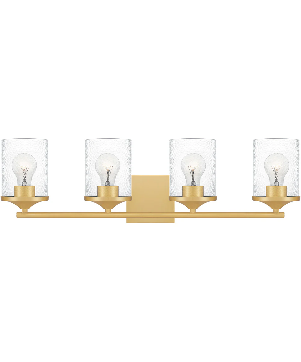 Abner Extra Large 4-light Bath Light Aged Brass - Image 2