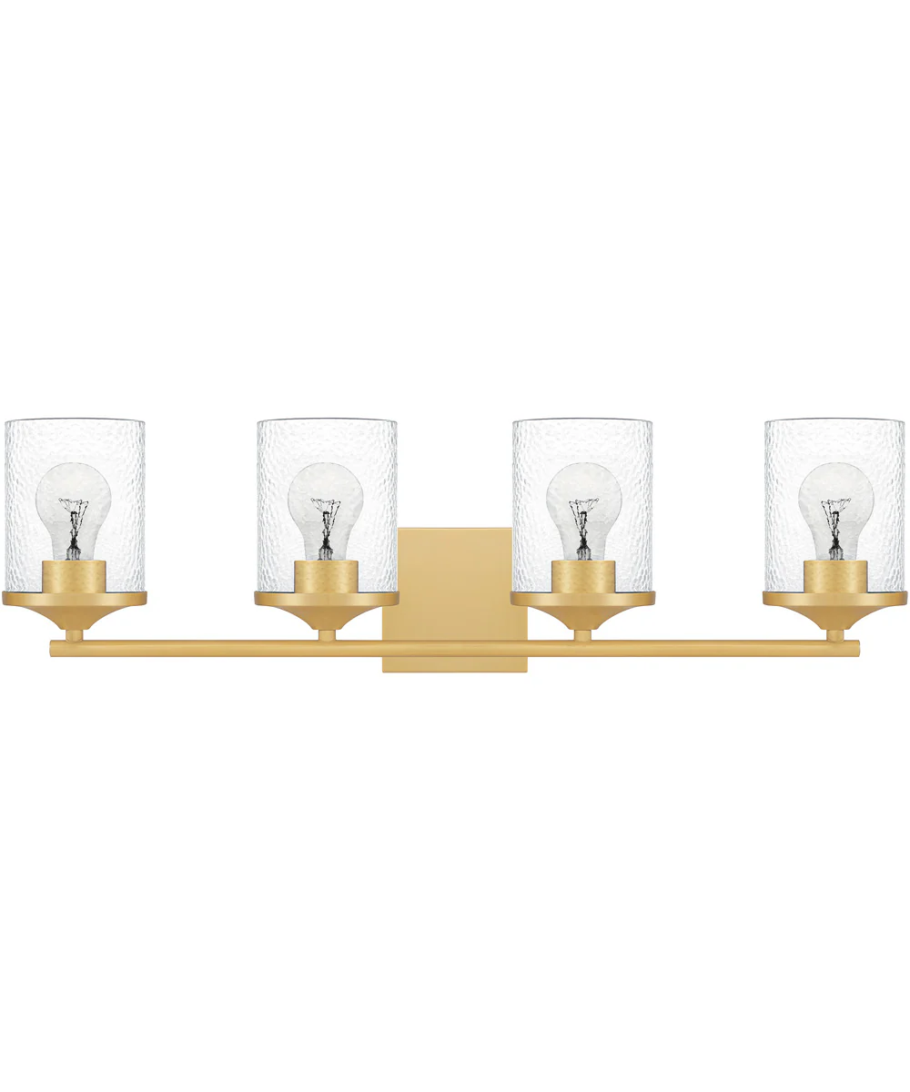 Abner Extra Large 4-light Bath Light Aged Brass - Image 3