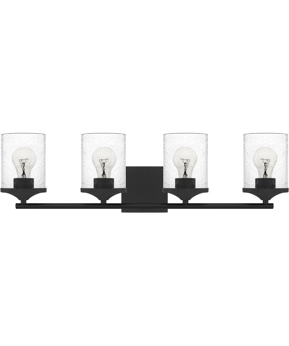 Abner Extra Large 4-light Bath Light Matte Black - Image 3