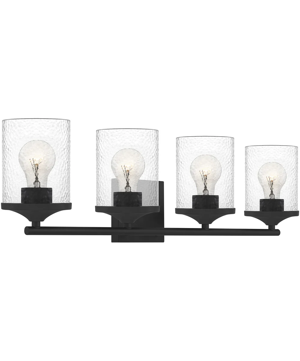 Abner Extra Large 4-light Bath Light Matte Black - Image 4