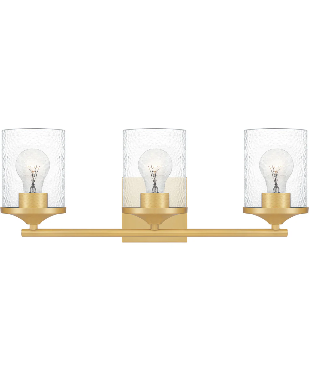 Abner Large 3-light Bath Light Aged Brass