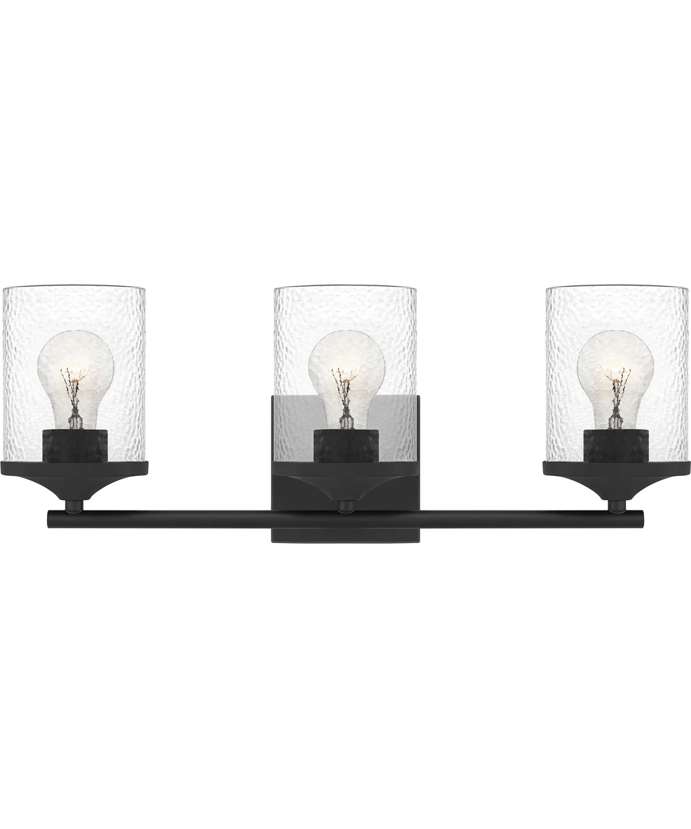 Abner Large 3-light Bath Light Matte Black - Image 2