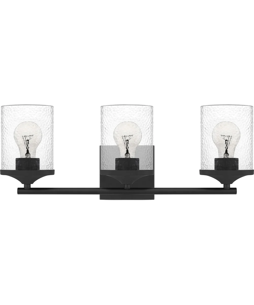 Abner Large 3-light Bath Light Matte Black - Image 3