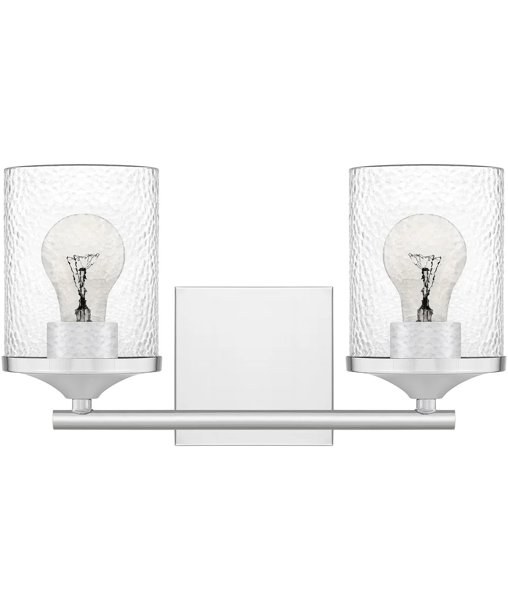 Abner Medium 2-light Bath Light Polished Chrome - Image 3
