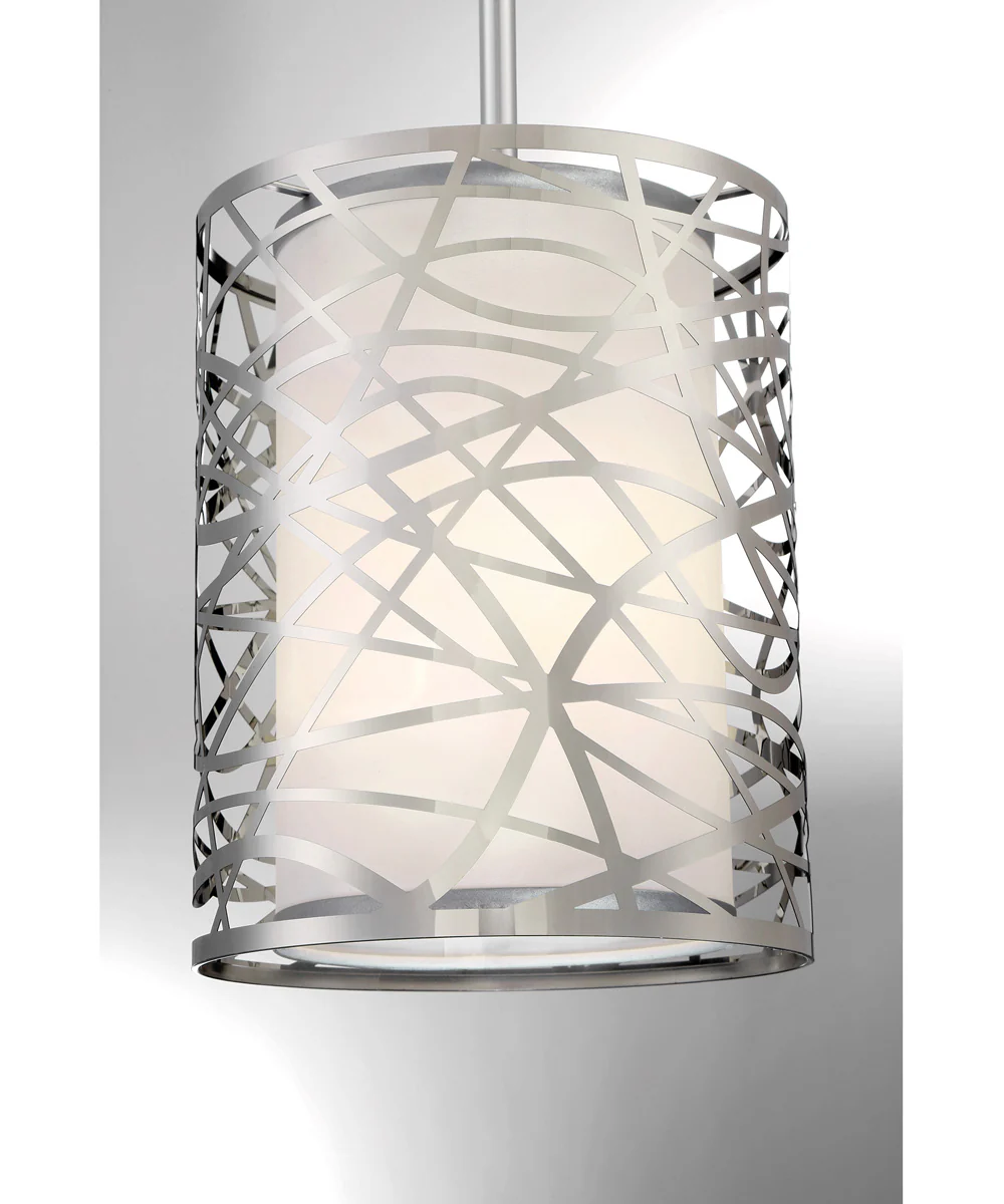 Abode Small 1-light Mini Pendant Polished Chrome - Image 5