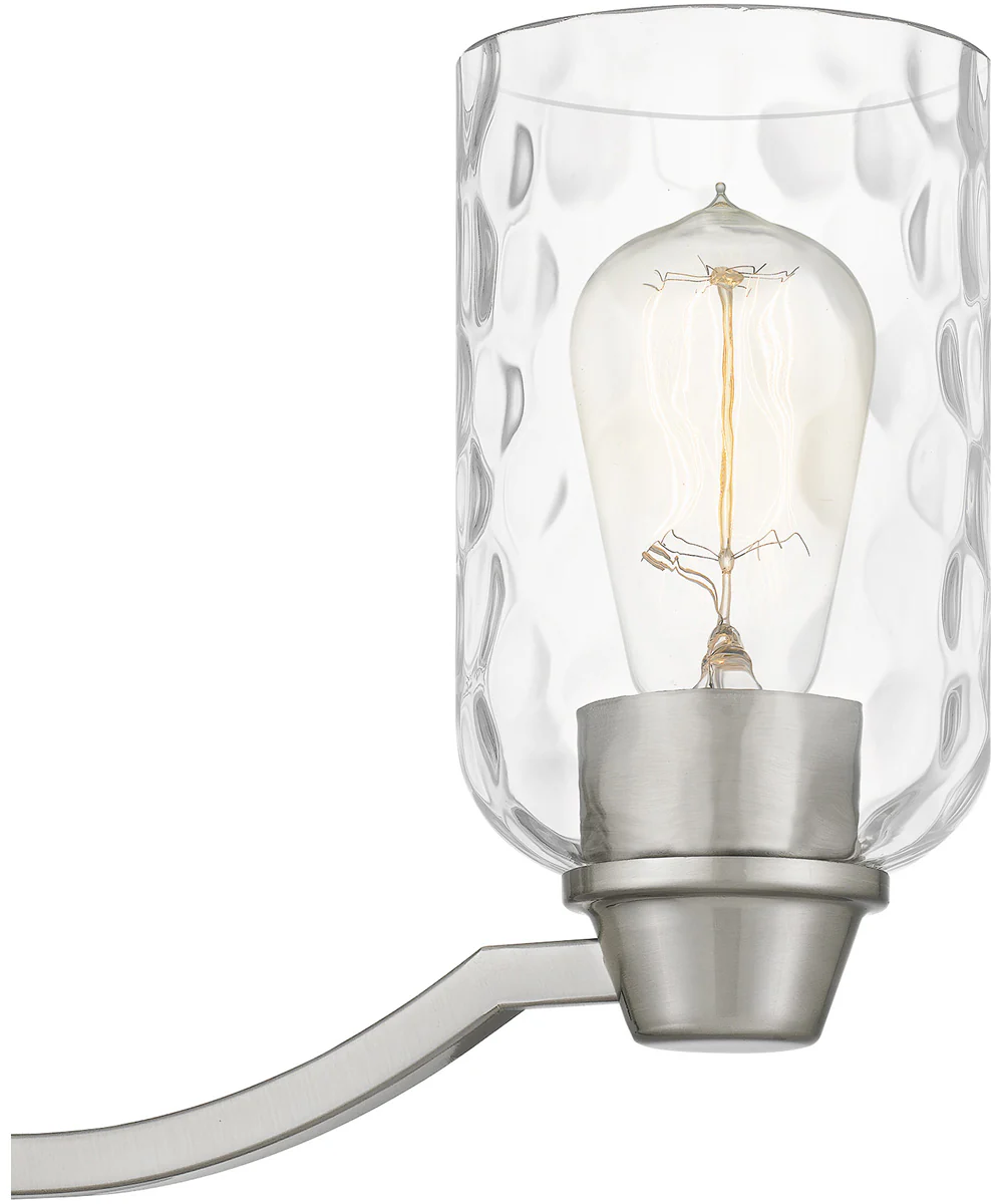Acacia 3-light Chandelier Brushed Nickel - Image 6