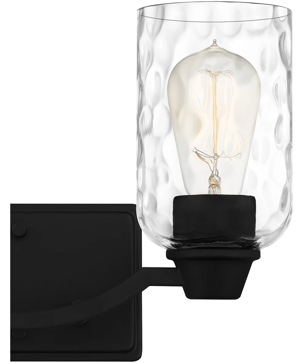 Acacia Medium 2-light Bath Light Matte Black - Image 6