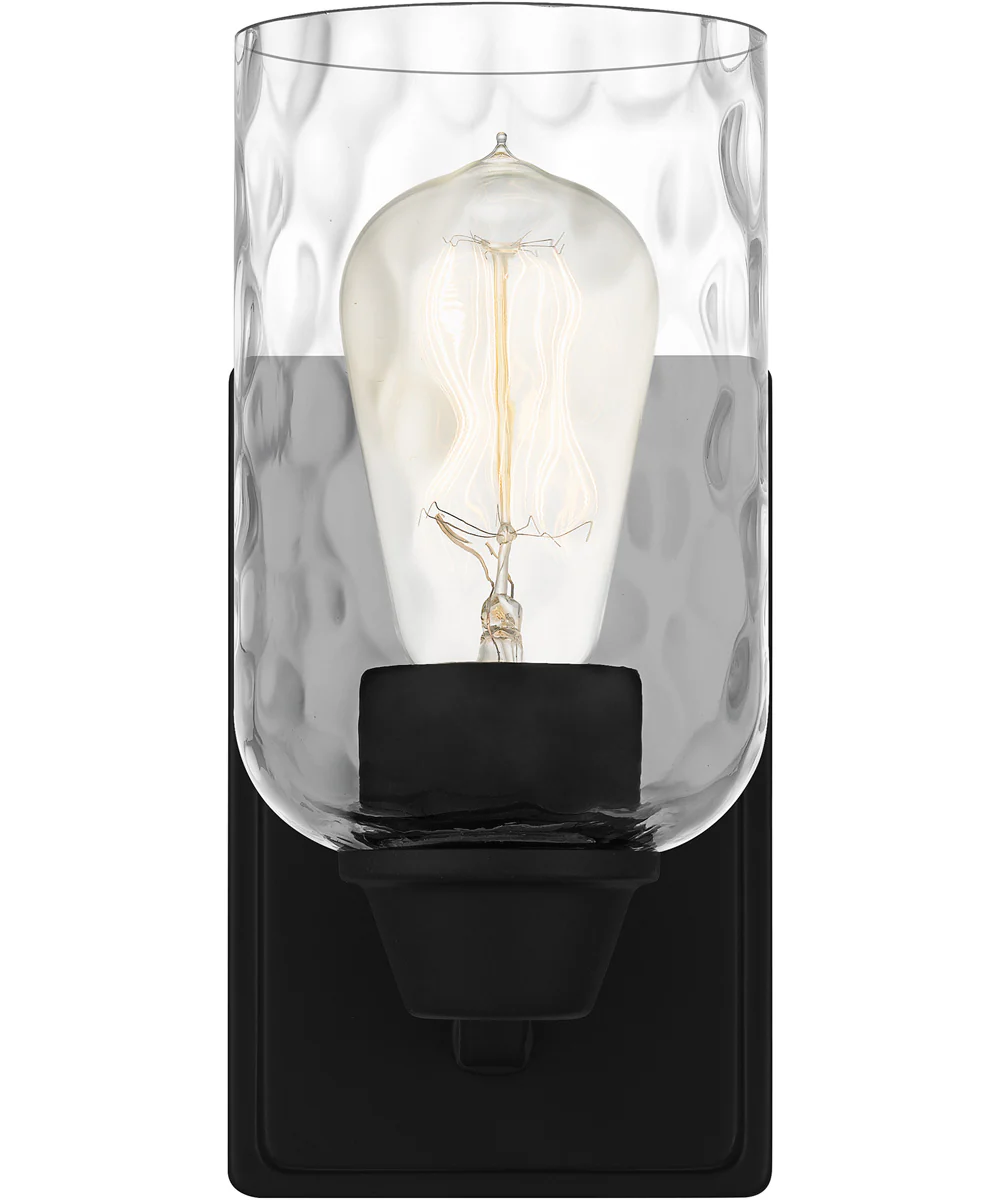Acacia Small 1-light Wall Sconce Matte Black - Image 4