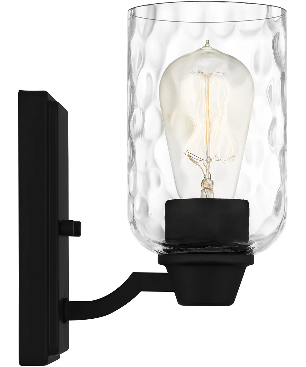 Acacia Small 1-light Wall Sconce Matte Black - Image 5