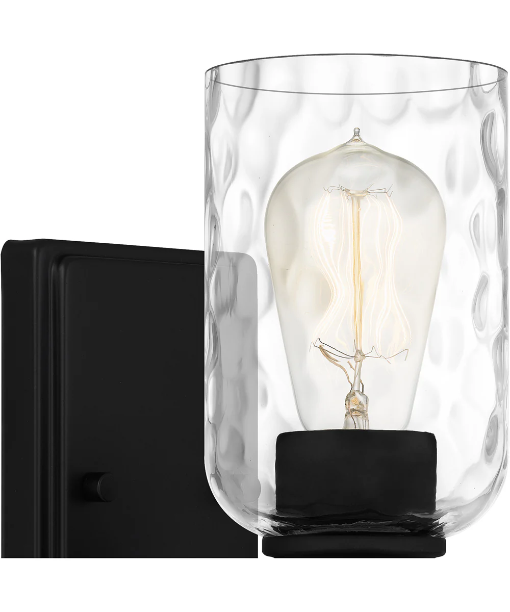 Acacia Small 1-light Wall Sconce Matte Black - Image 6
