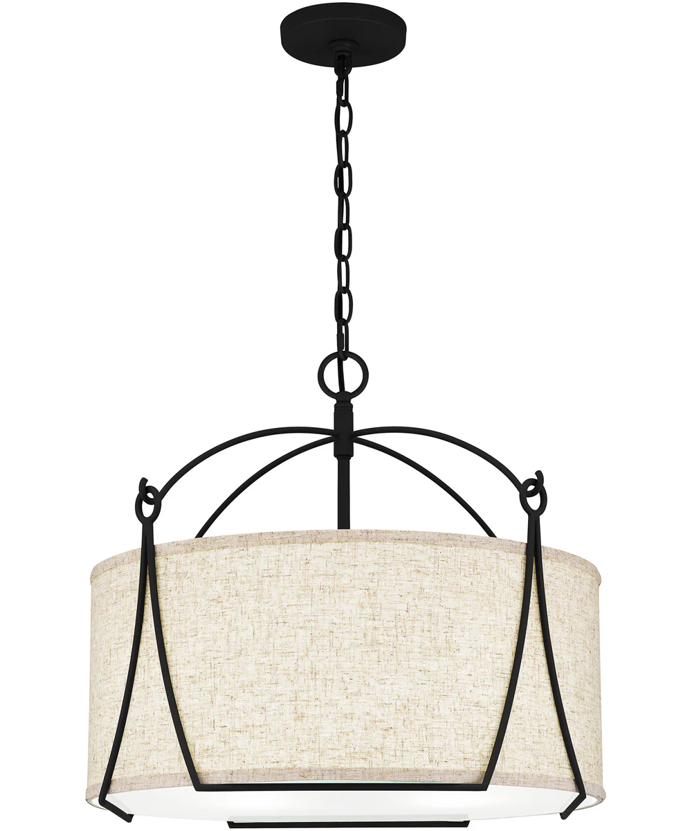 Adeline 4-light Pendant Earth Black - Image 2