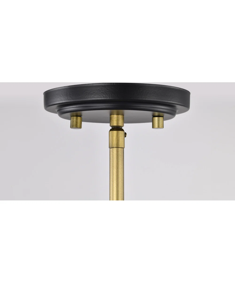 Adina 1-Light Pendant Matte Black - Image 7