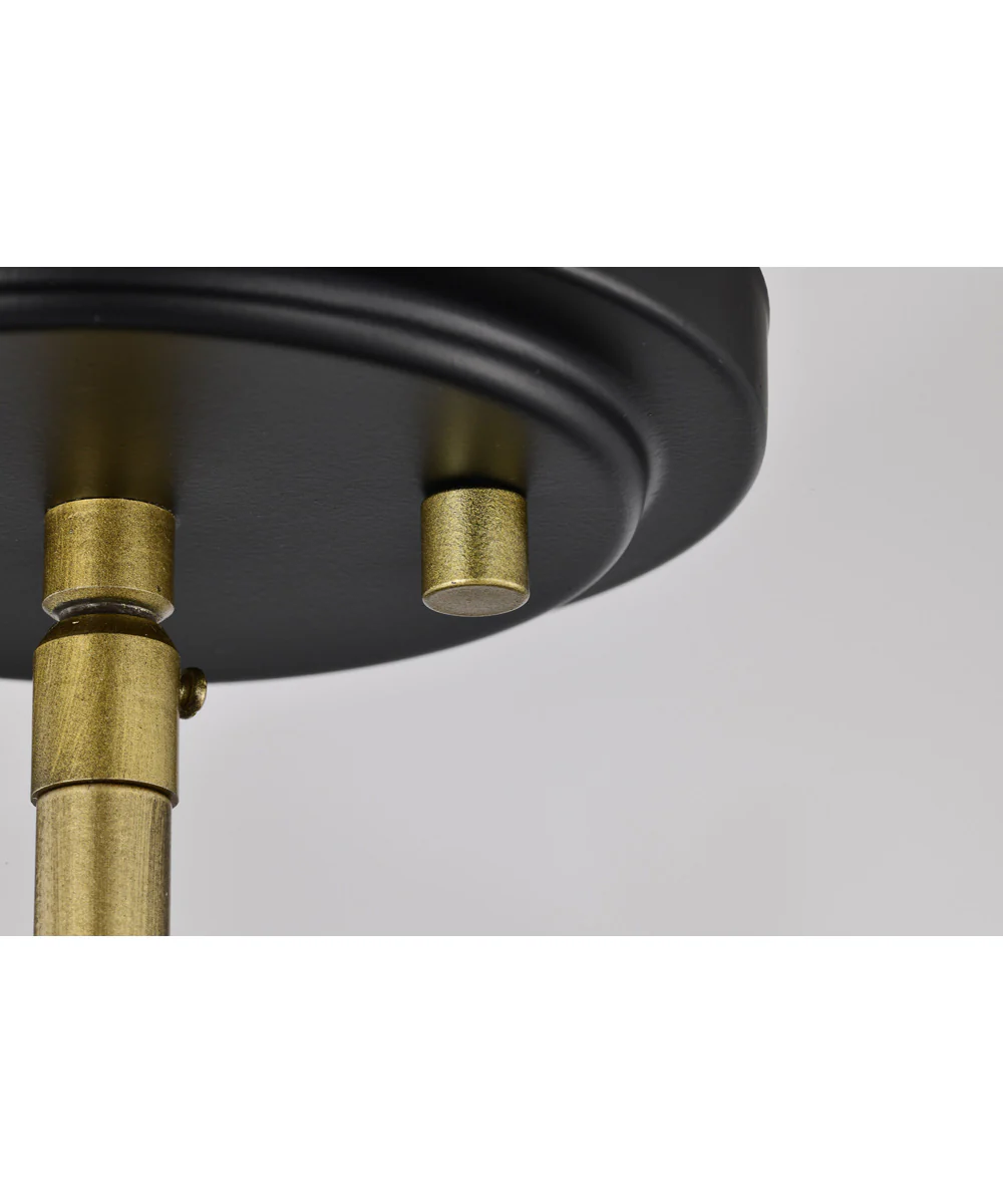 Adina 1-Light Pendant Matte Black - Image 8