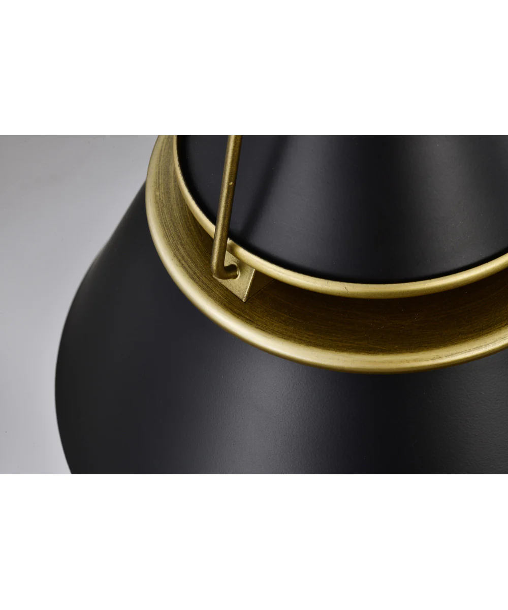 Adina 1-Light Pendant Matte Black - Image 11