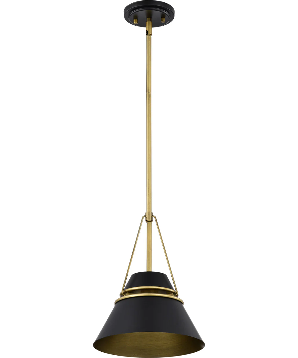 Adina 1-Light Pendant Matte Black - Image 5
