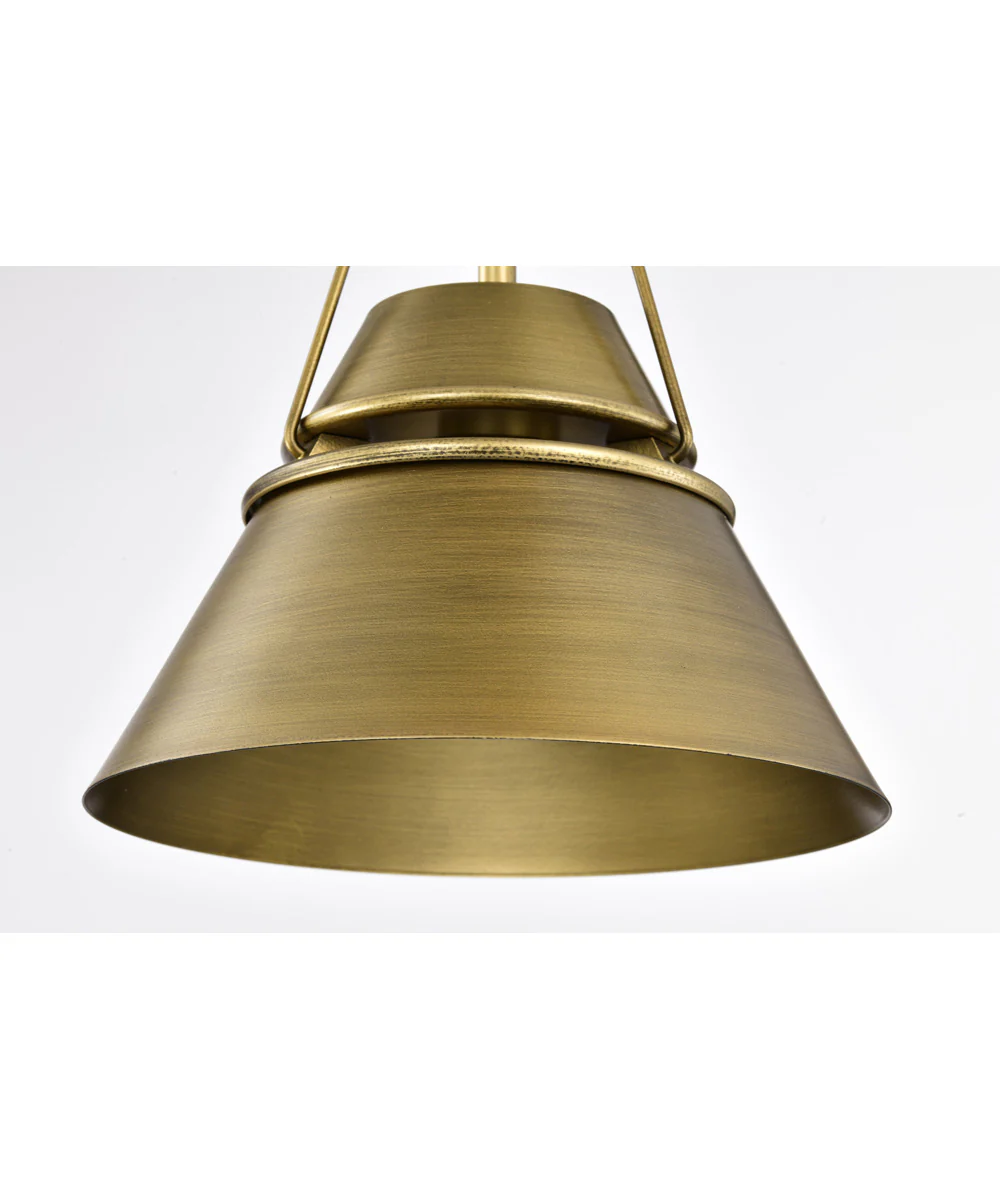 Adina 1-Light Pendant Natural Brass - Image 11