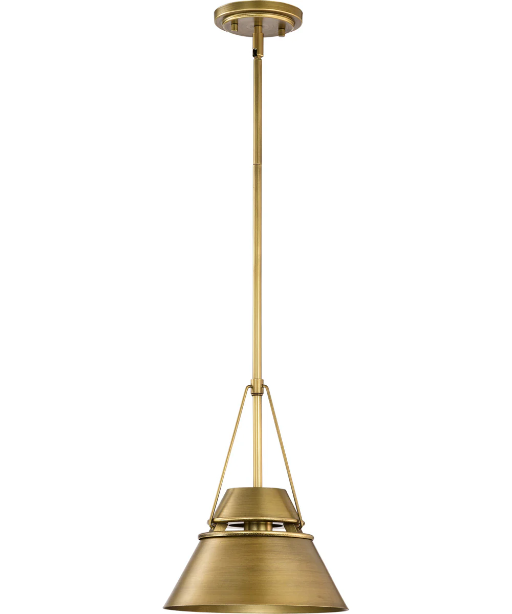 Adina 1-Light Pendant Natural Brass - Image 3