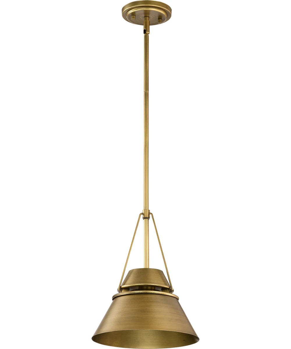 Adina 1-Light Pendant Natural Brass - Image 5
