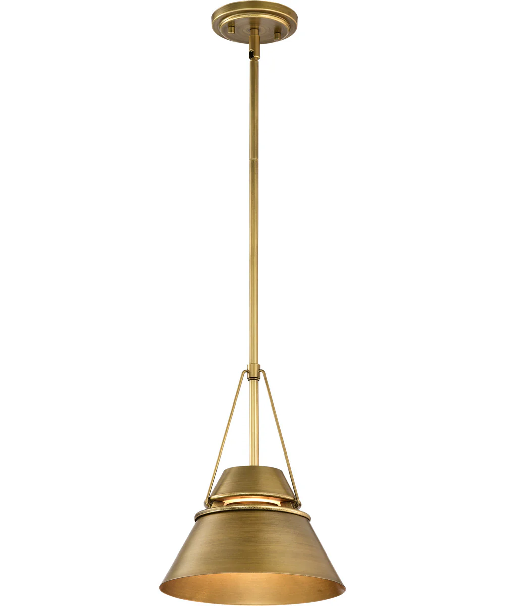 Adina 1-Light Pendant Natural Brass - Image 6