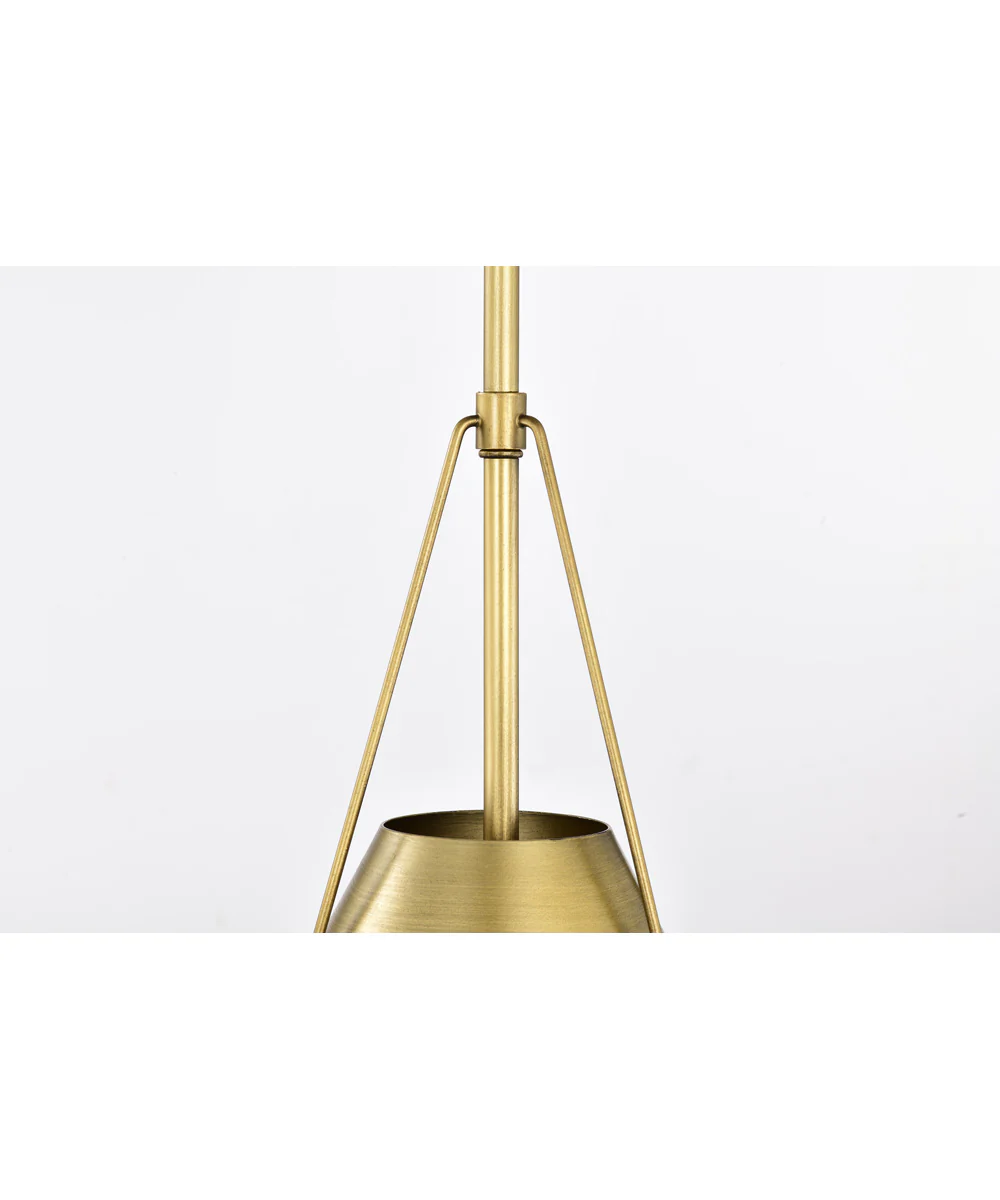 Adina 1-Light Pendant Natural Brass - Image 8