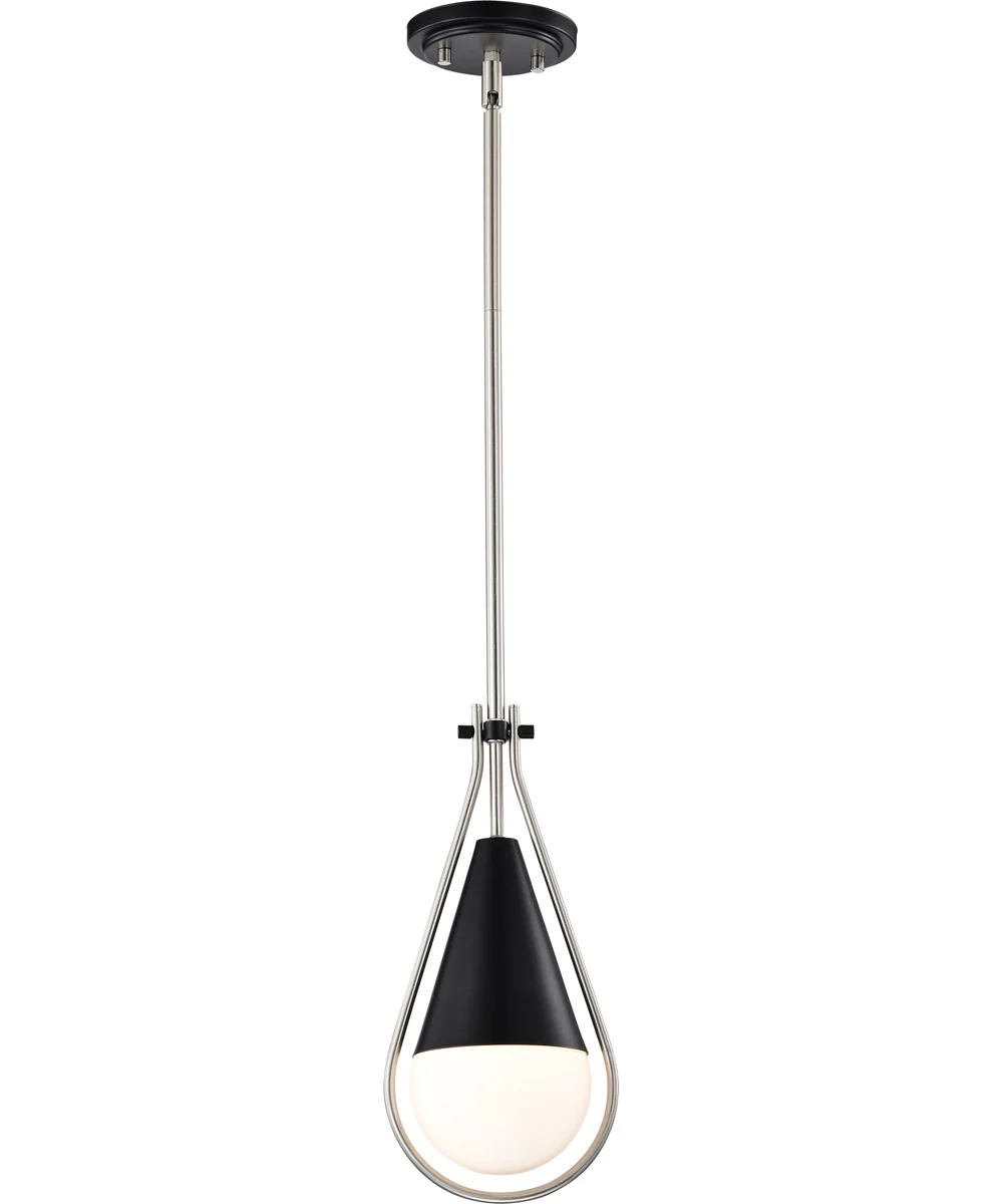 Admiral 1-Light Pendant Matte Black - Image 2