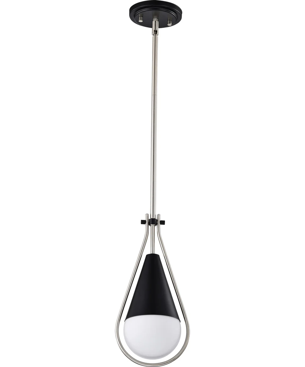 Admiral 1-Light Pendant Matte Black - Image 3