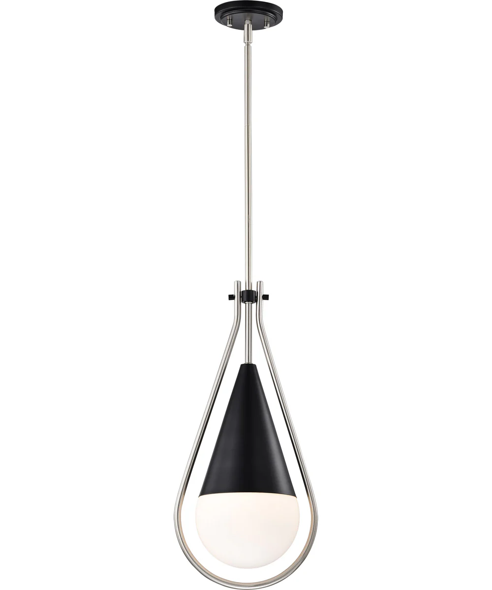 Admiral 1-Light Pendant Matte Black - Image 2