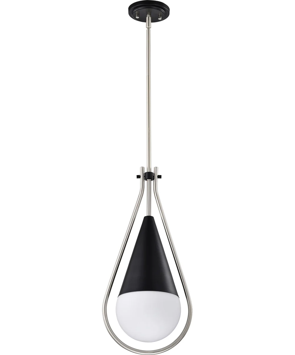 Admiral 1-Light Pendant Matte Black - Image 3