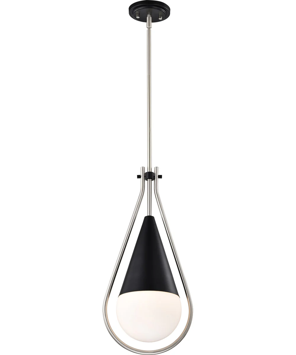 Admiral 1-Light Pendant Matte Black - Image 4