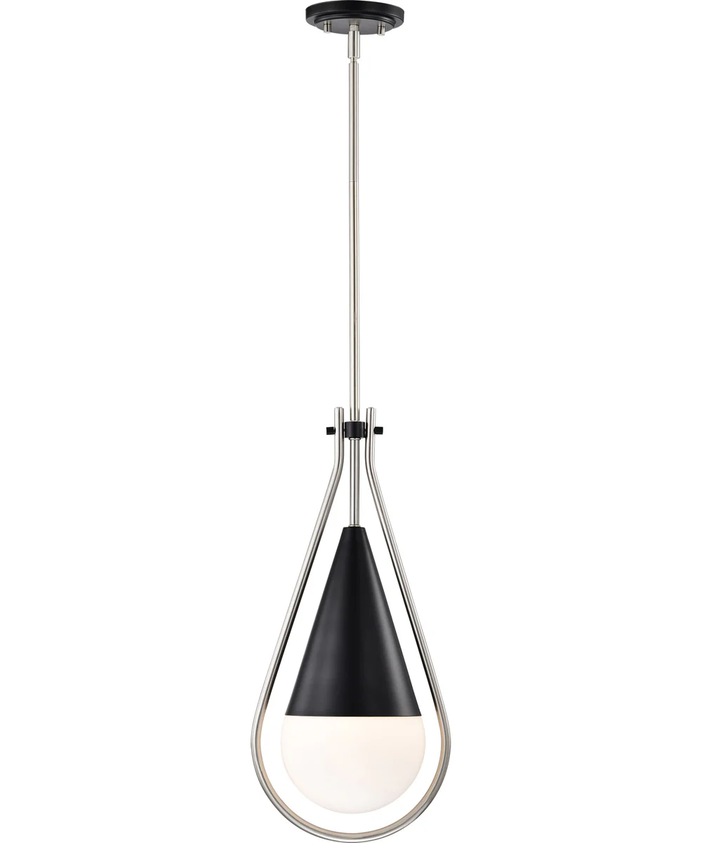 Admiral 1-Light Pendant Matte Black - Image 6