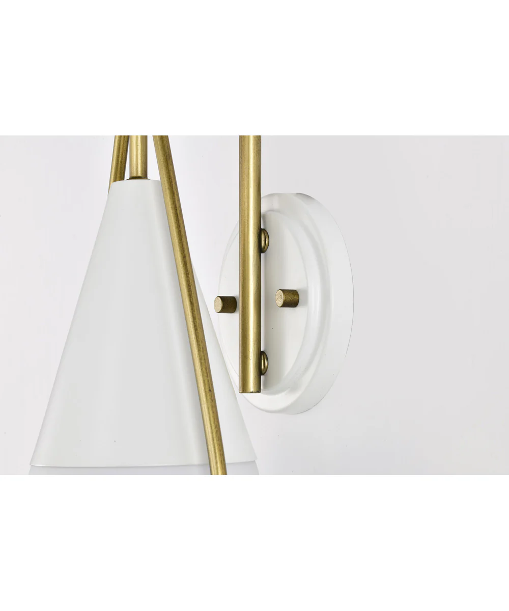 Admiral 1-Light Vanity & Wall Matte White - Image 7