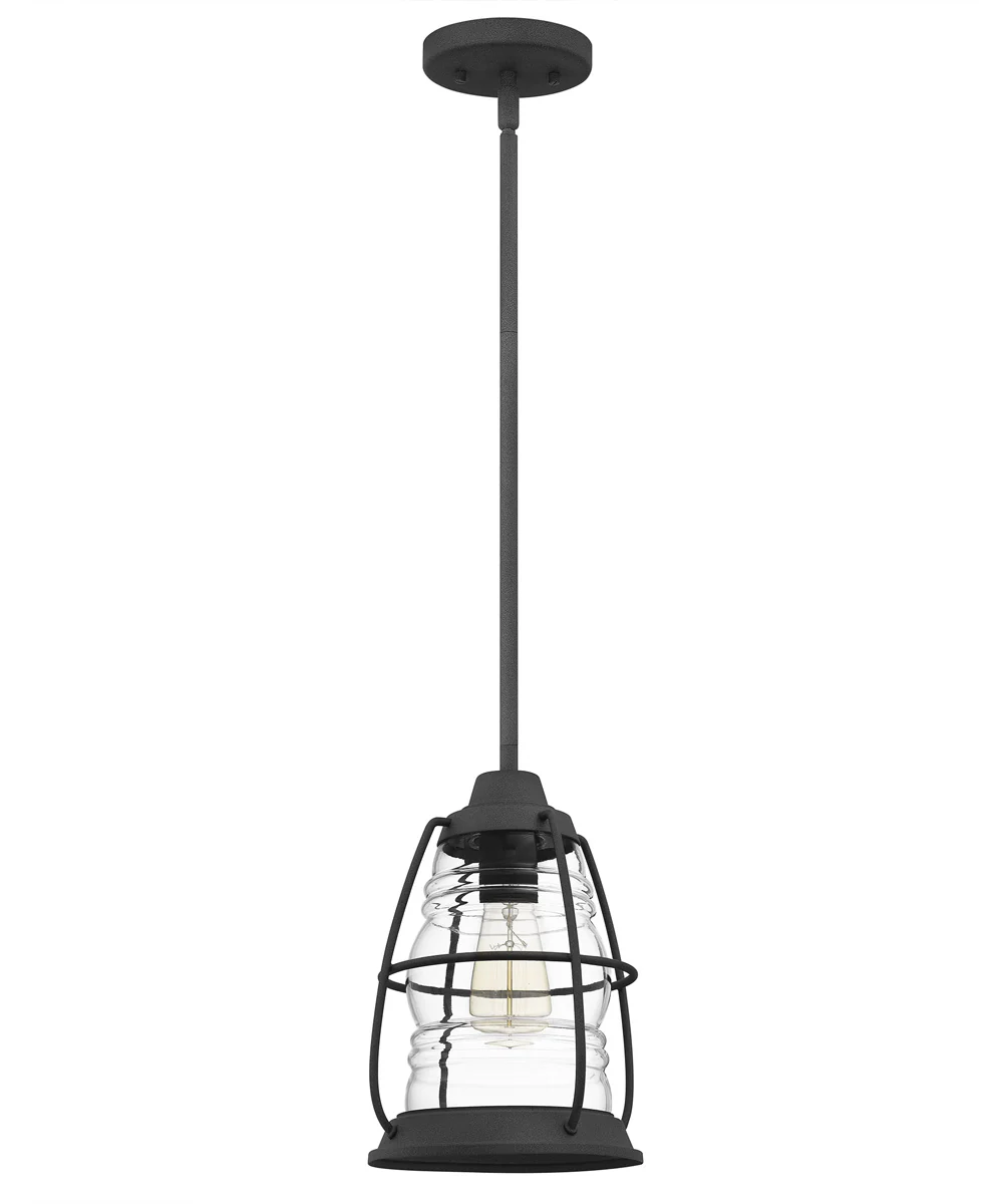 Admiral Small 1-light Mini Pendant Mottled Black - Image 3