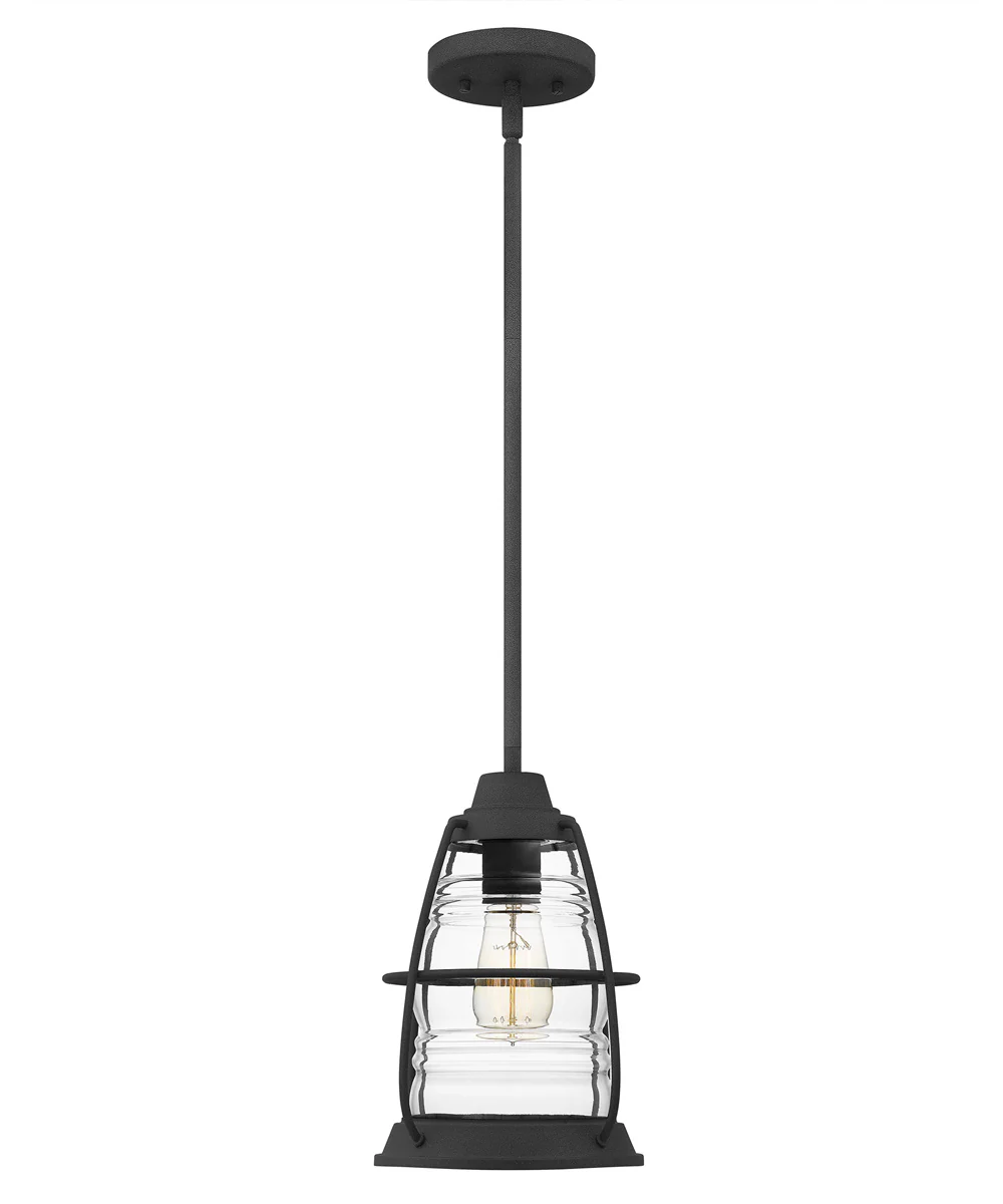 Admiral Small 1-light Mini Pendant Mottled Black - Image 4