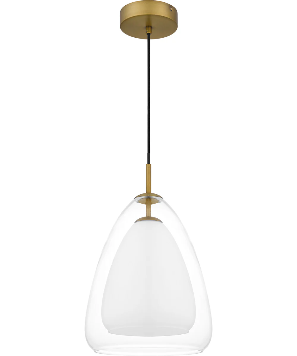 Aero 1-light Mini Pendant Aged Brass - Image 2