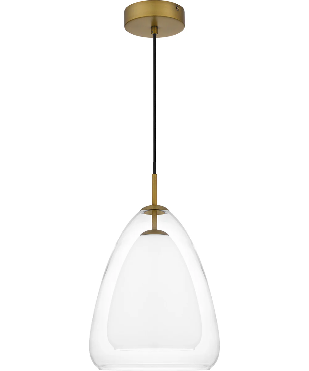 Aero 1-light Mini Pendant Aged Brass - Image 3