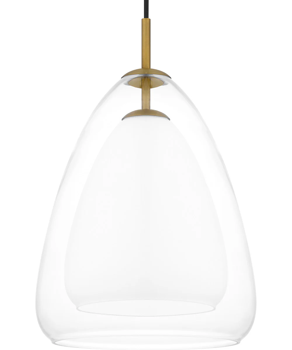 Aero 1-light Mini Pendant Aged Brass - Image 5