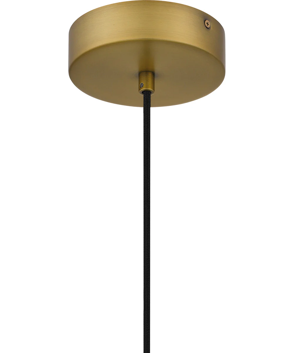 Aero 1-light Mini Pendant Aged Brass - Image 6
