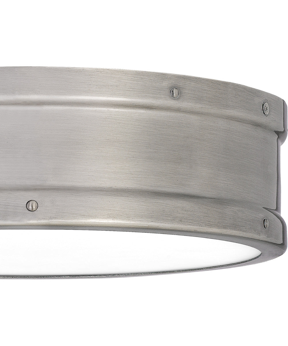 Ahoy  Flush Mount Antique Polished Nickel - Image 6