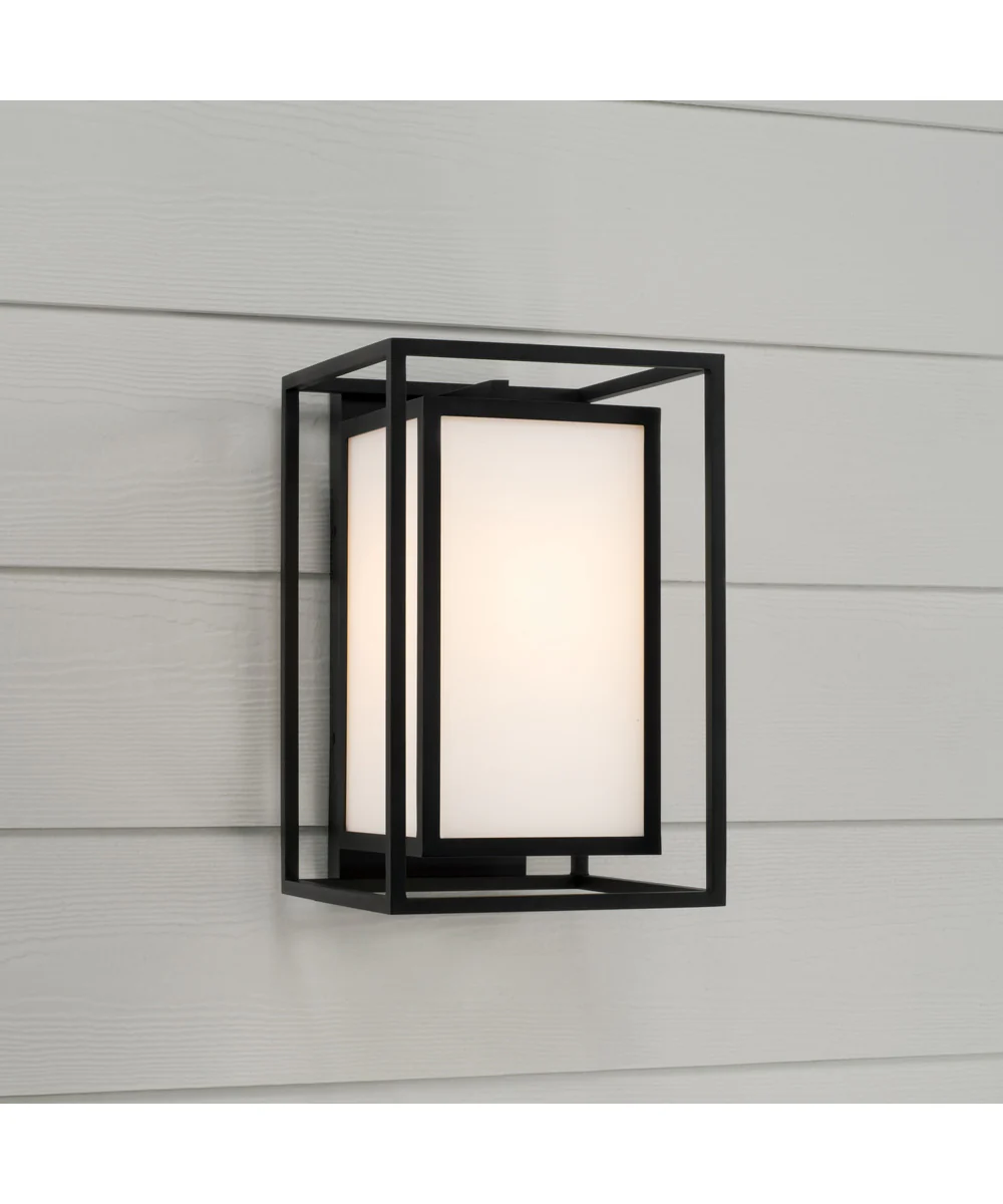 Aiden 1-Light Outdoor Wall-Lantern Black - Image 2