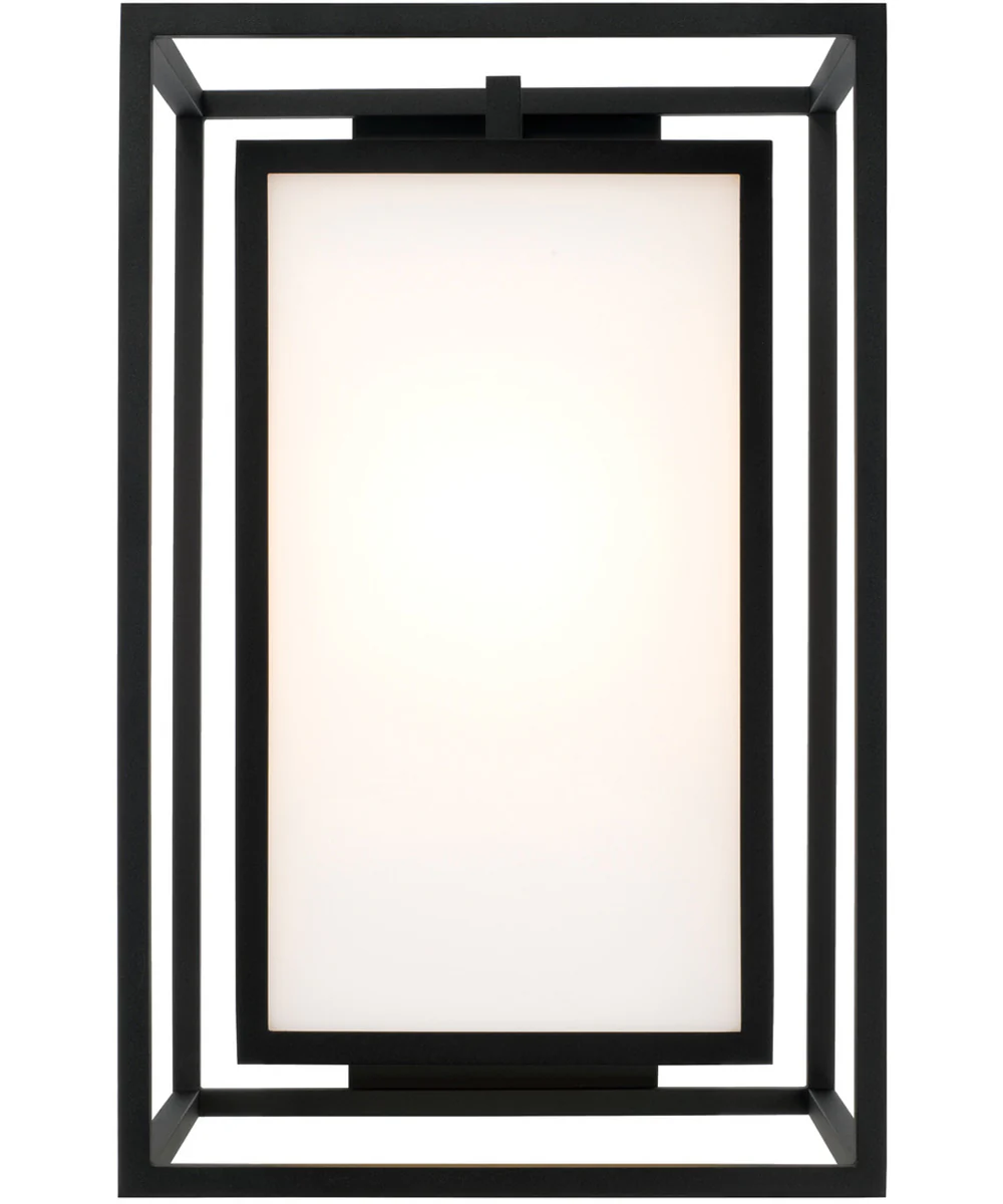 Aiden 1-Light Outdoor Wall-Lantern Black - Image 5