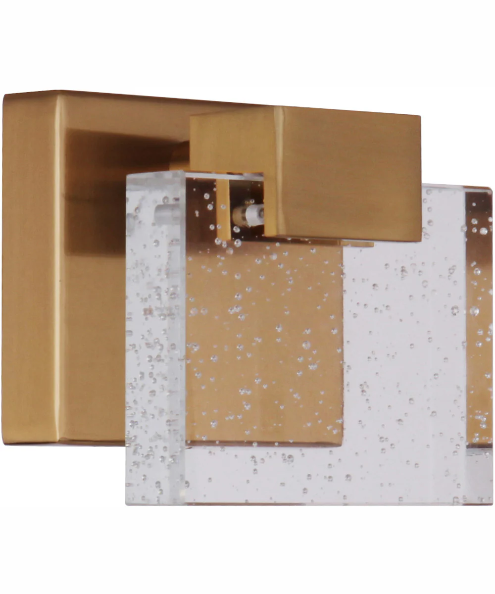 Alamere 1-Light Wall Sconce Satin Brass