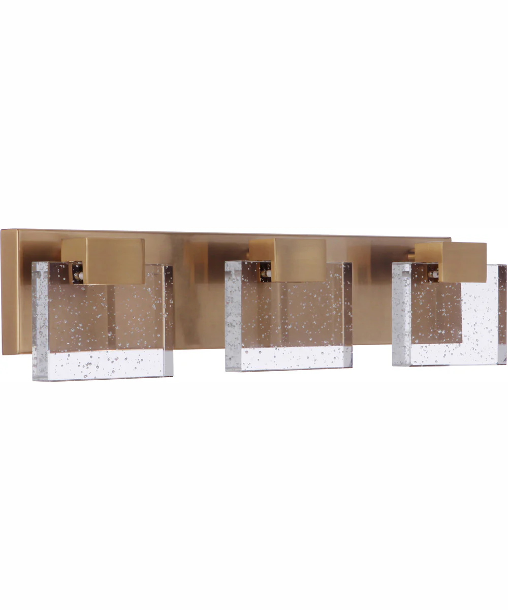 Alamere 3-Light Vanity Satin Brass