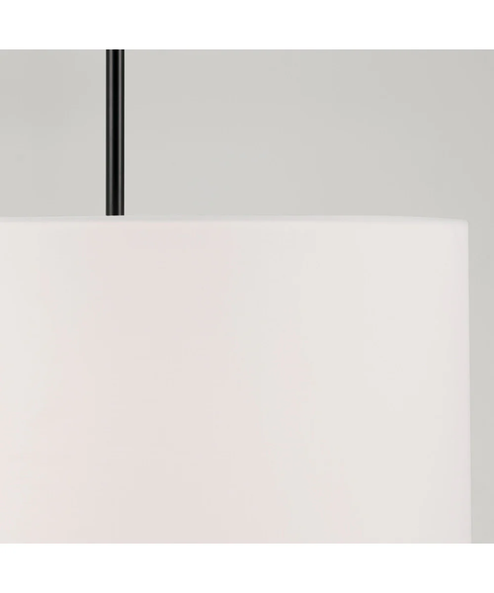 Alan 3-Light Pendant Matte Black - Image 3