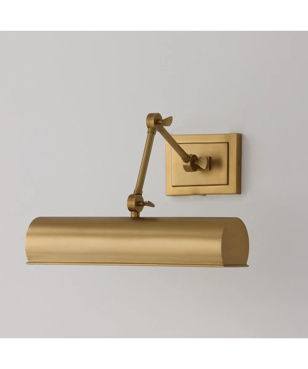 Alastair 1-Light Sconce Aged Brass - Image 2