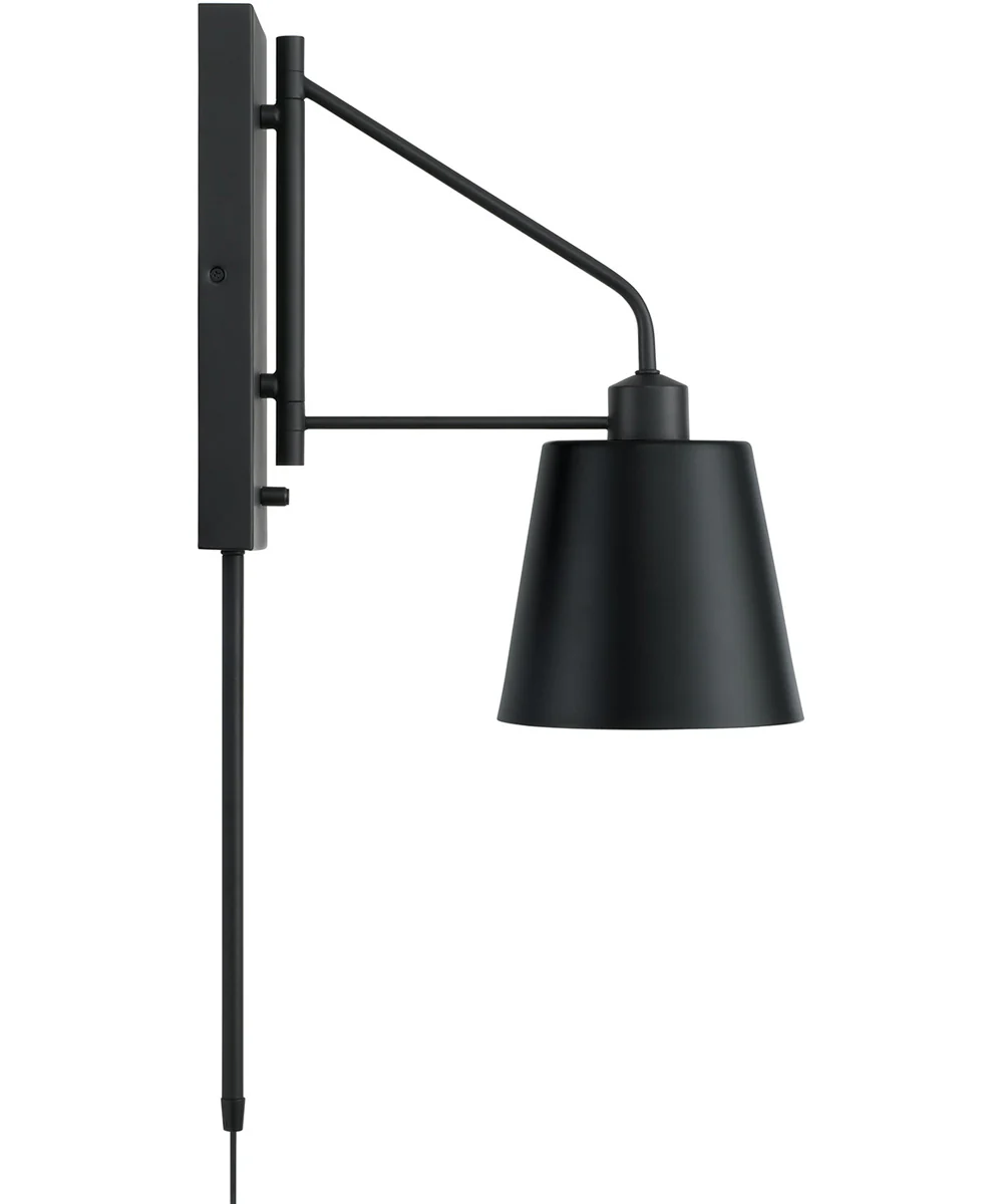 Alden 1-Light Sconce Matte Black - Image 5