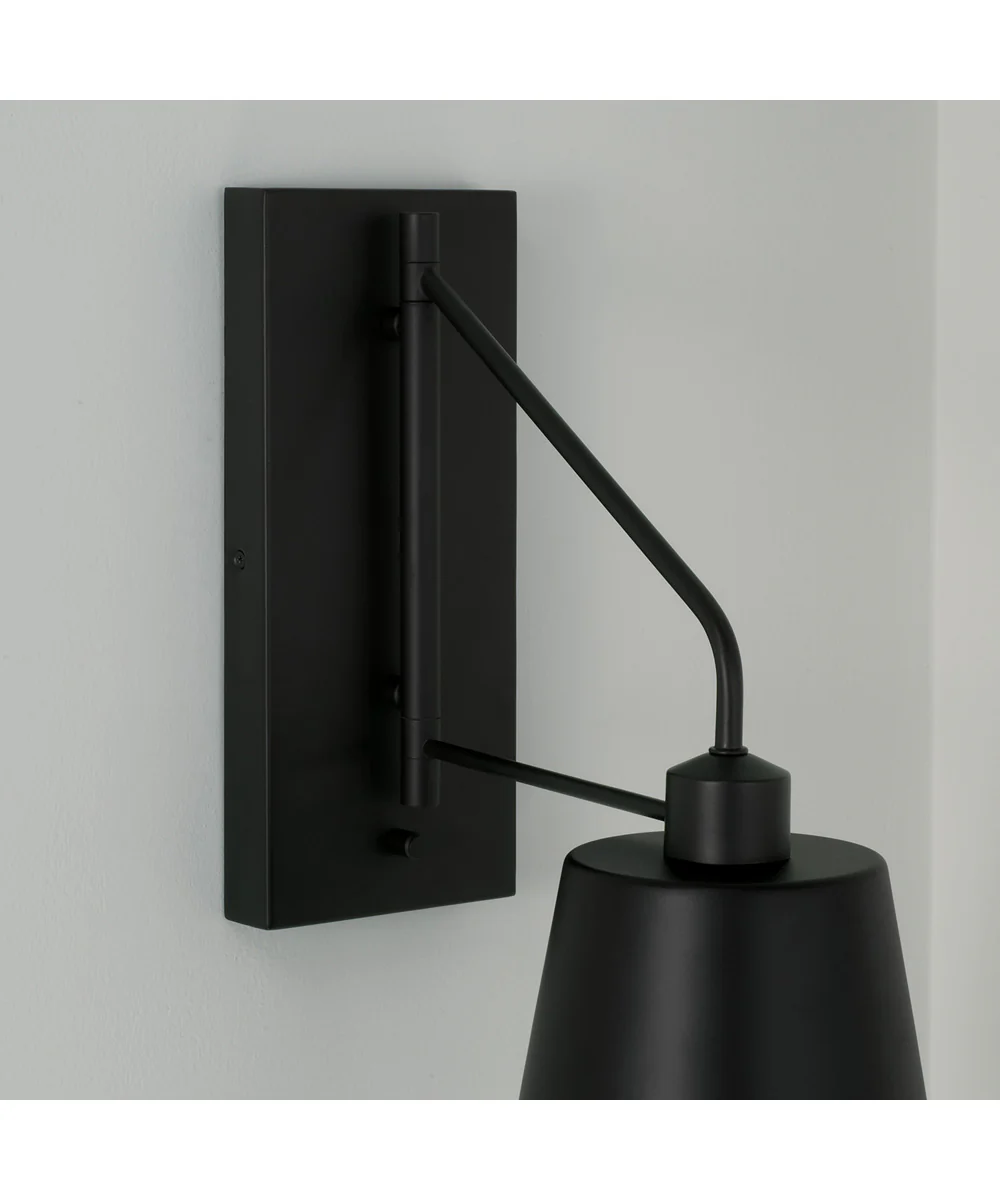 Alden 1-Light Sconce Matte Black - Image 6