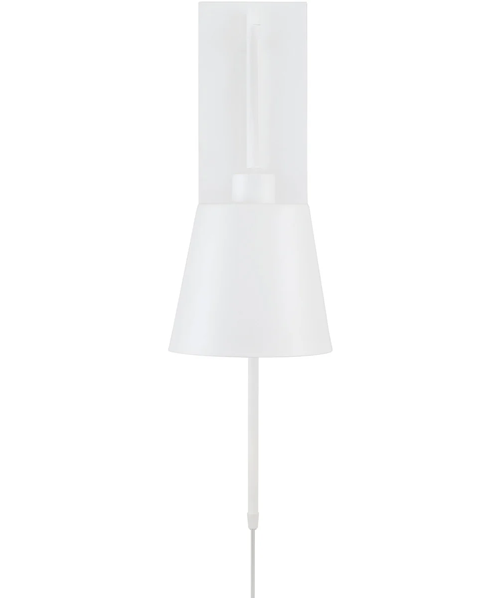 Alden 1-Light Sconce Matte White - Image 7