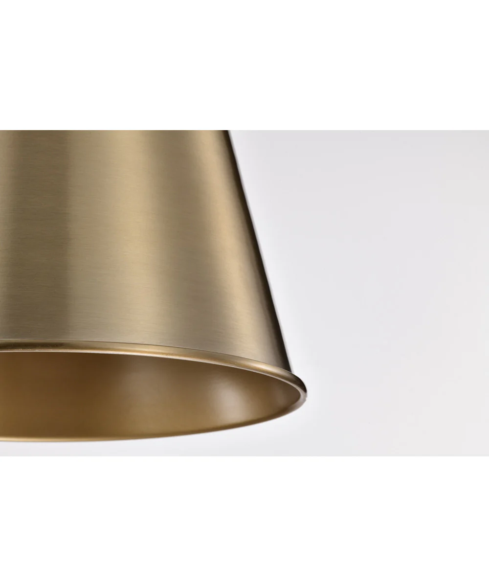 Alexis 1-Light Pendant Burnished Brass / Gold - Image 9