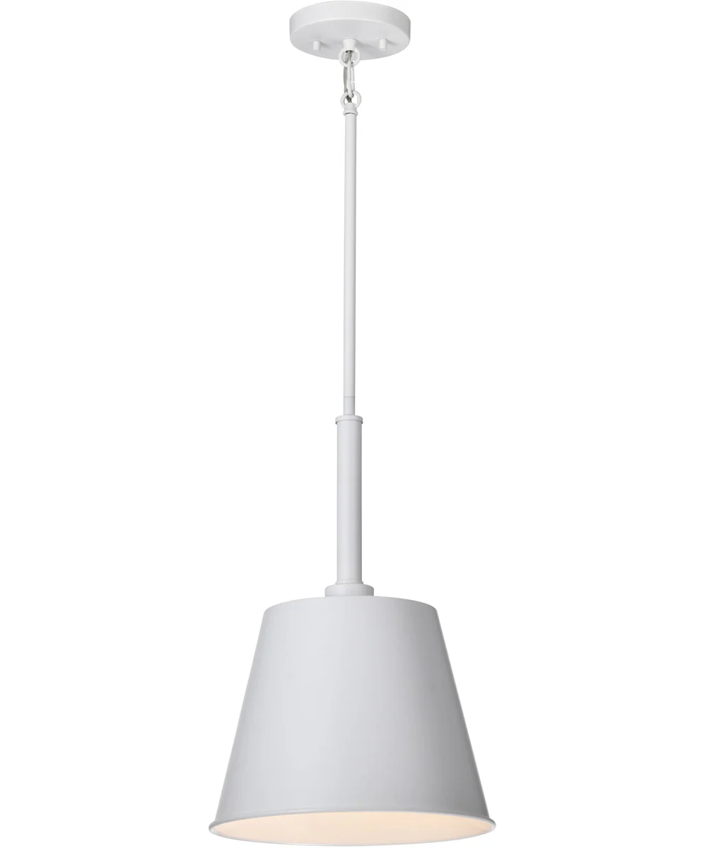 Alexis 1-Light Pendant Matte White - Image 2