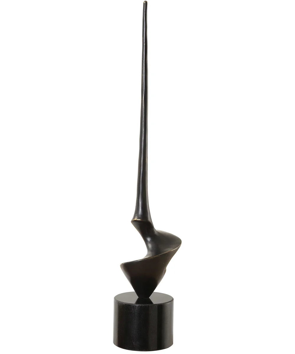All Twisted Bronze Sculpture - Image 3